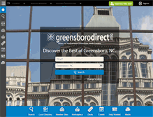 Tablet Screenshot of greensborodirect.info